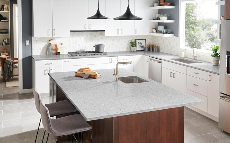 Countertop Quartz 2cm - 3cm LXHA Nimbus 63x126 in