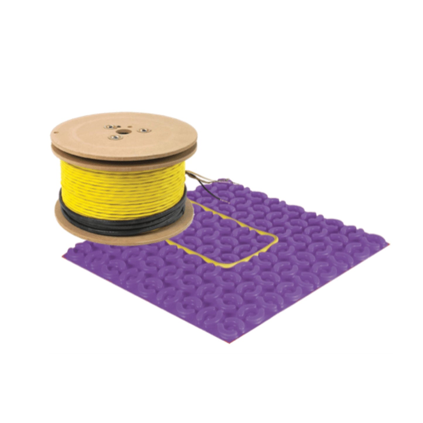 Underfloor Heating Cable System 3.7 Watt - 3 slots - 363 ft - 109.9 sf