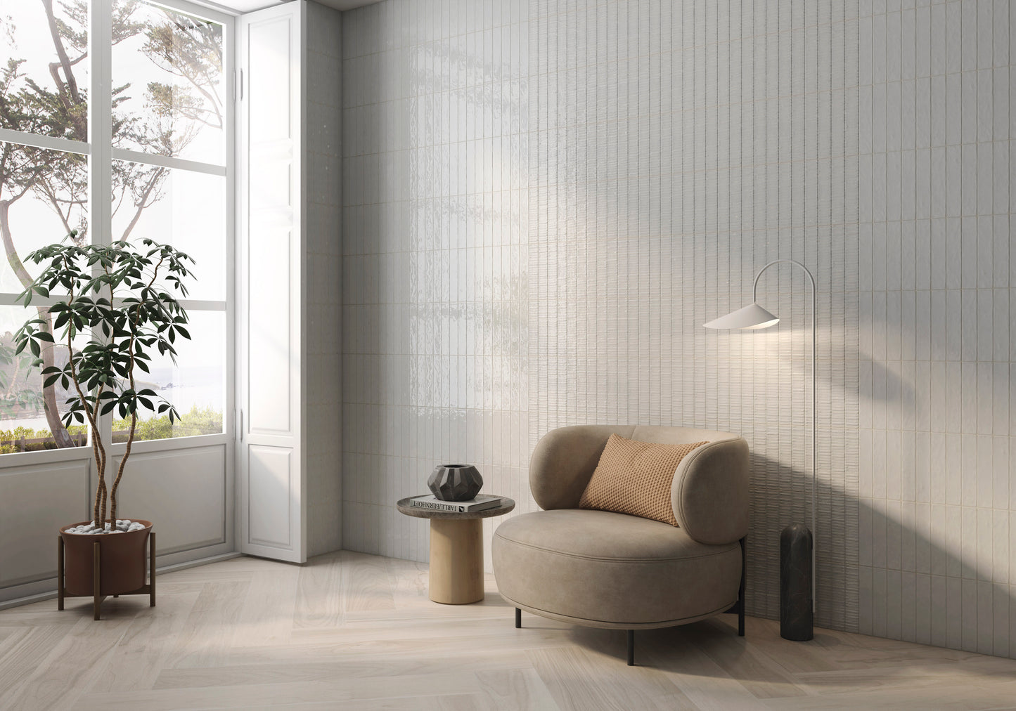 Porcelain Ceramic Tile - AURISTELA Collection available in 1 sizes, 4 colors and 1 finish.