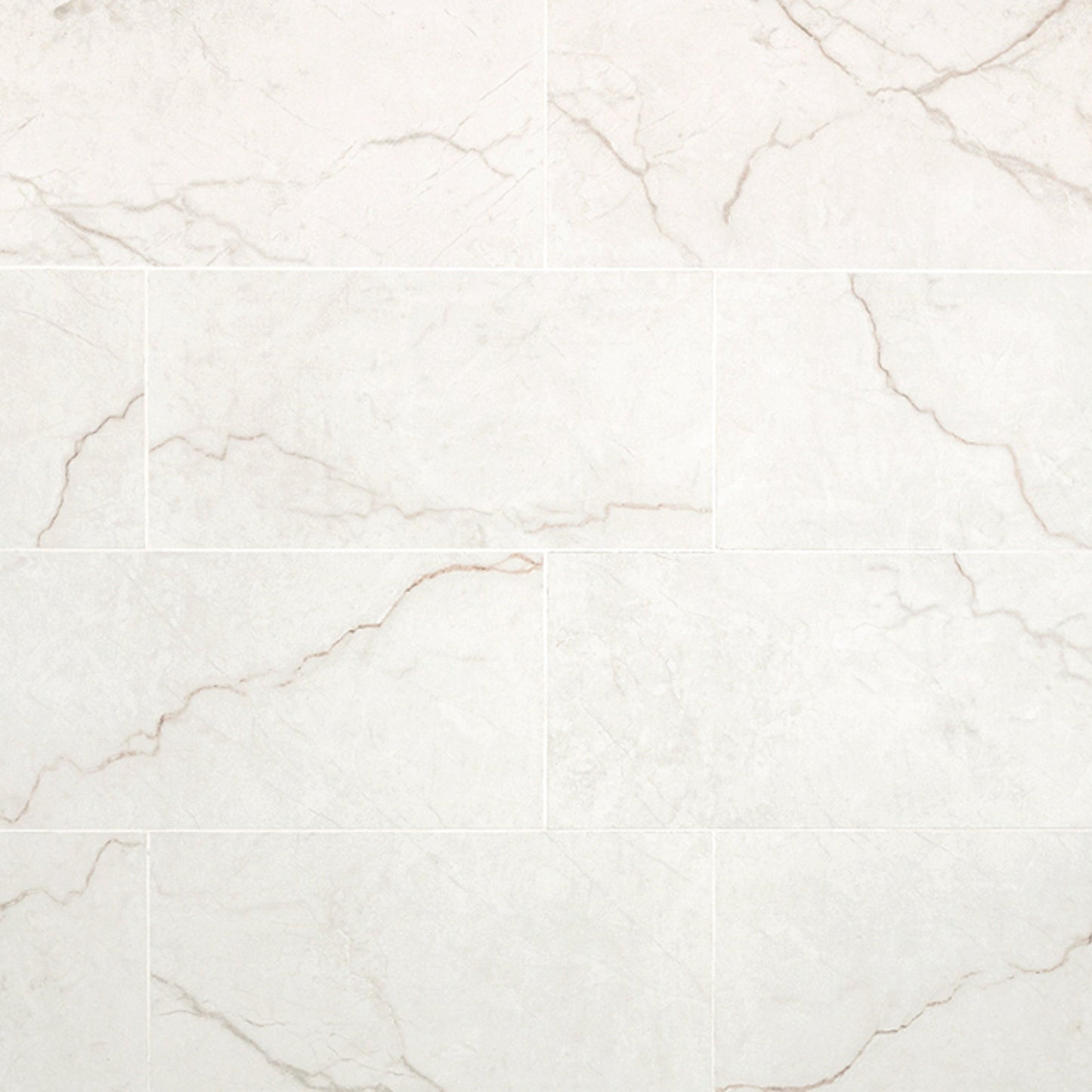 Porcelain BRIGHTON GREY Polished Rectified Tile 12x24 in 16 SF/Box