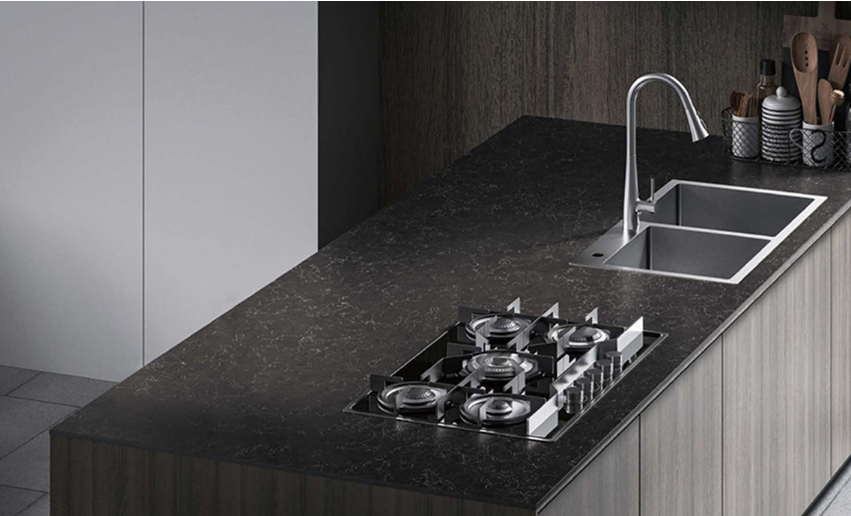 Countertop Quartz Vintage Black 2cm - 3cm Z1505