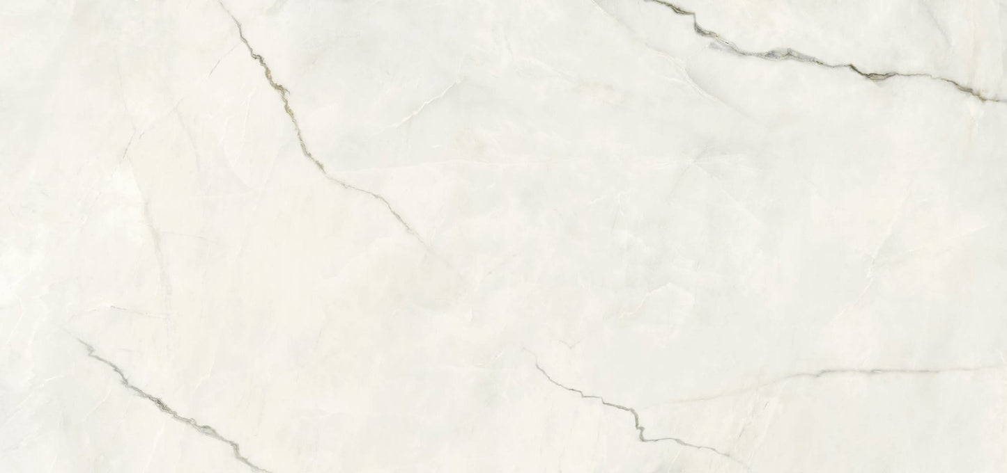 Porcelain Ceramic Tile - collection Premiere Marble Look available in 3 sizes, 4 colors and 2 finish.