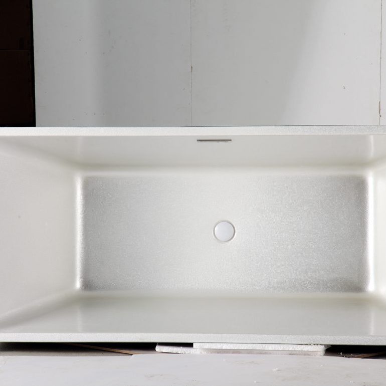 Baignoire autoportante Noir/Perle Dimensions (1700x750x575 mm) 67×30×23 po.