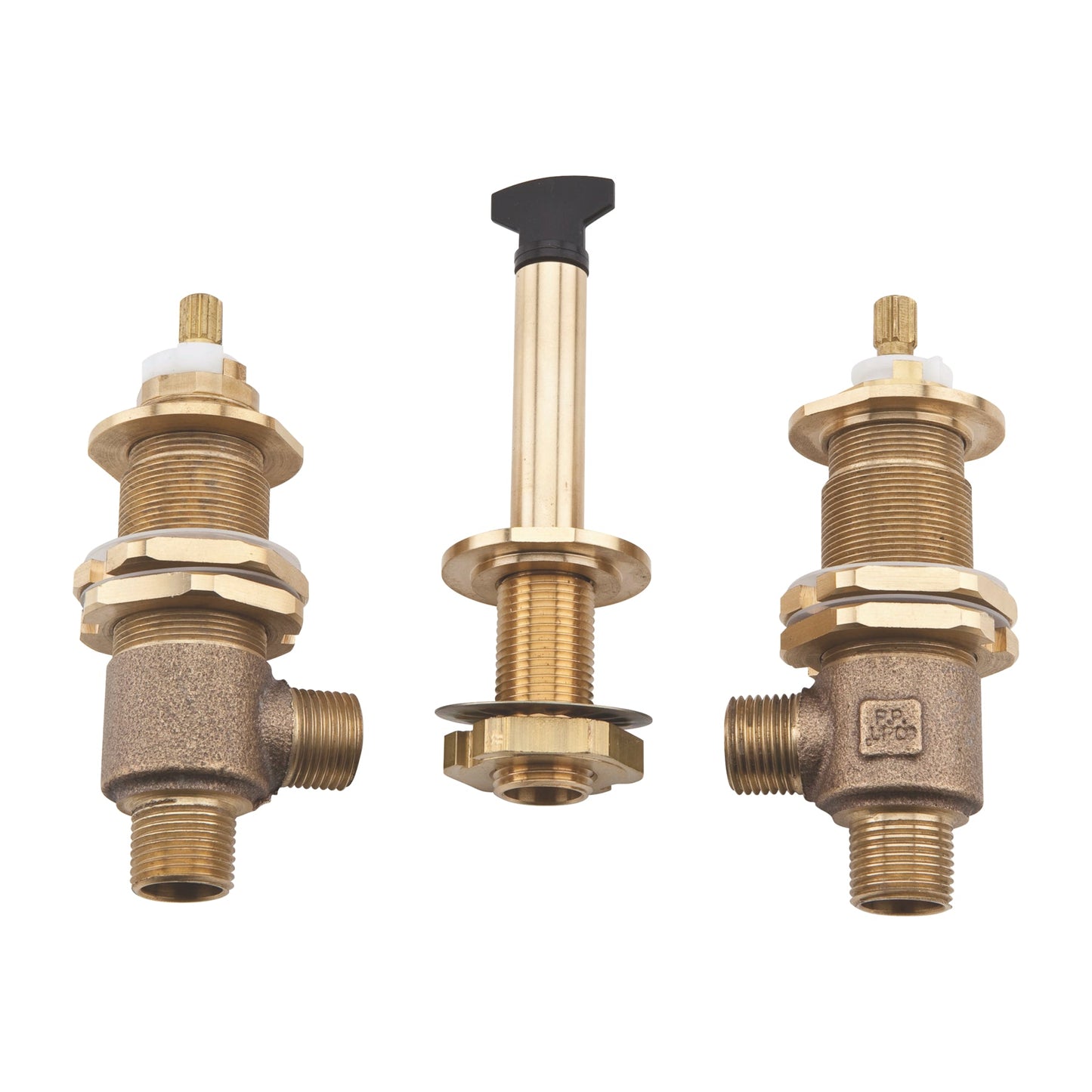 Roman Tub Valve, Dual 1/2 in I.P. or 1/2 in copper sweat
