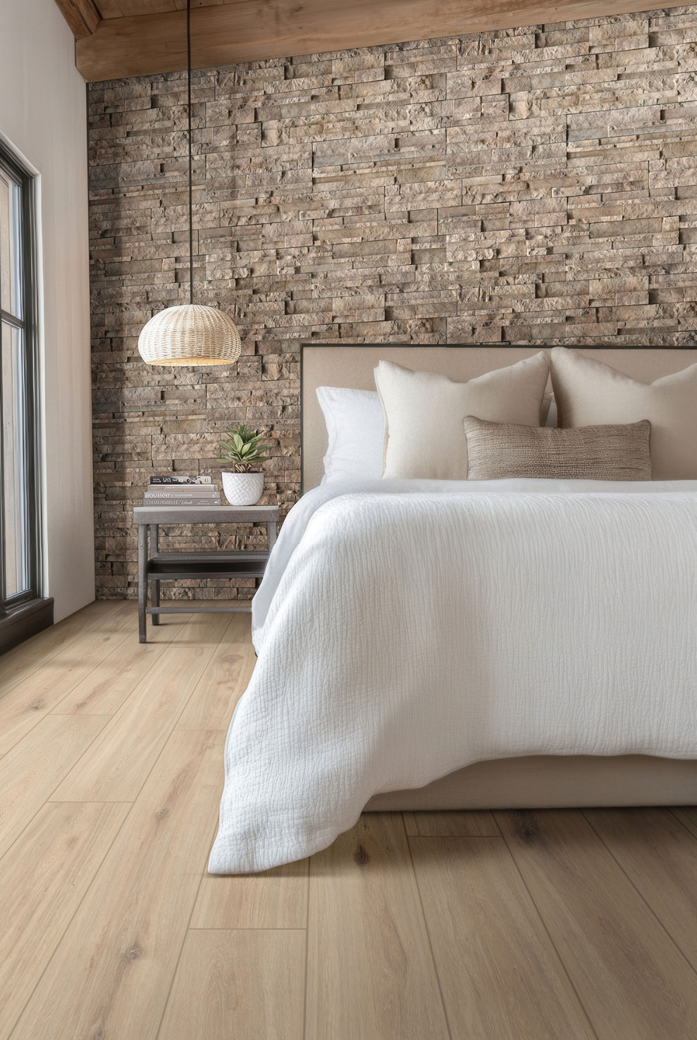 La pierre empilée Terrado Collection Woodville Rustic (panneaux plats)