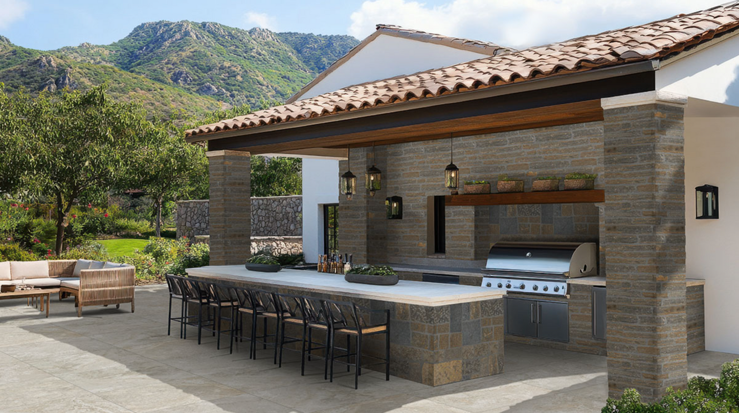 Rockmount Stone Veneers Collection Bedford Squares & Rectangles (modules plats)