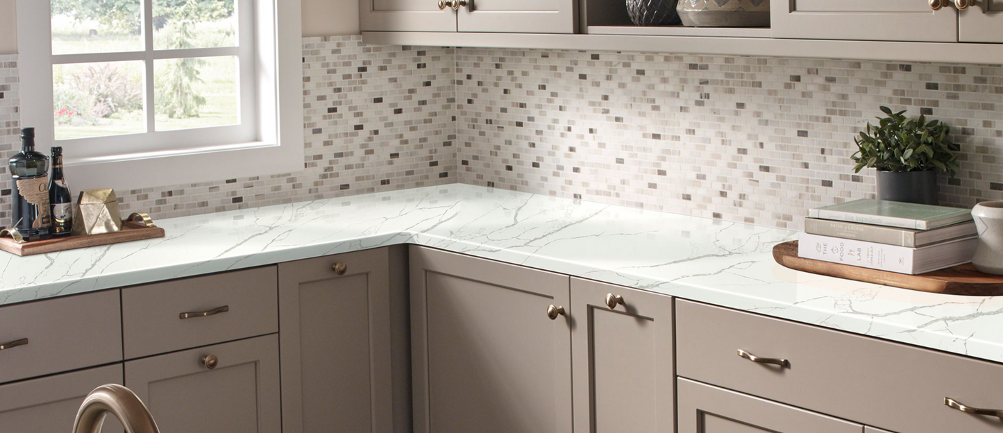 Countertop Quartz 2cm - 3cm Calacatta Laza MSI