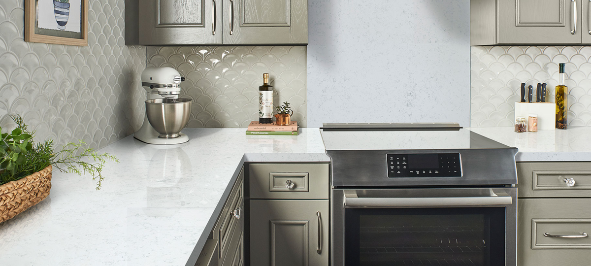 Comptoir en quartz 2 cm - 3 cm Fairy White MSI