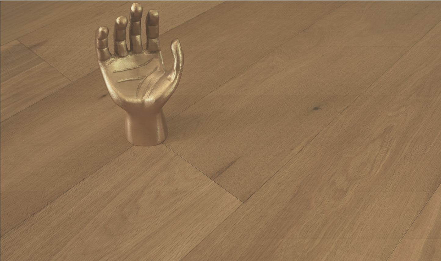 Plancher en bois d'ingénierie Chêne Blanc Européen Regal Collection - Sandbar Sélect