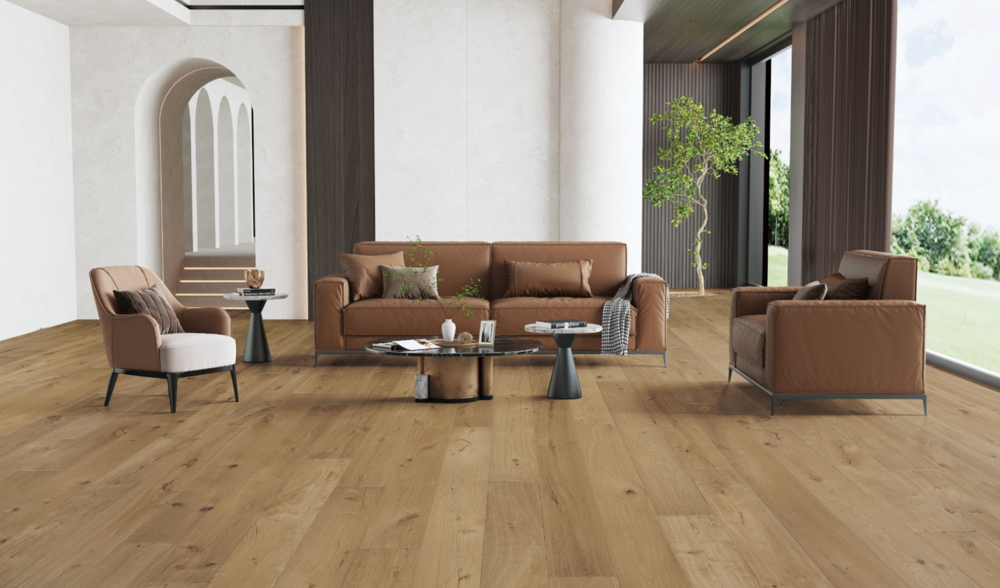 Engineered Hardwood Flooring Atelier Europe White Oak Collection - Clayborn