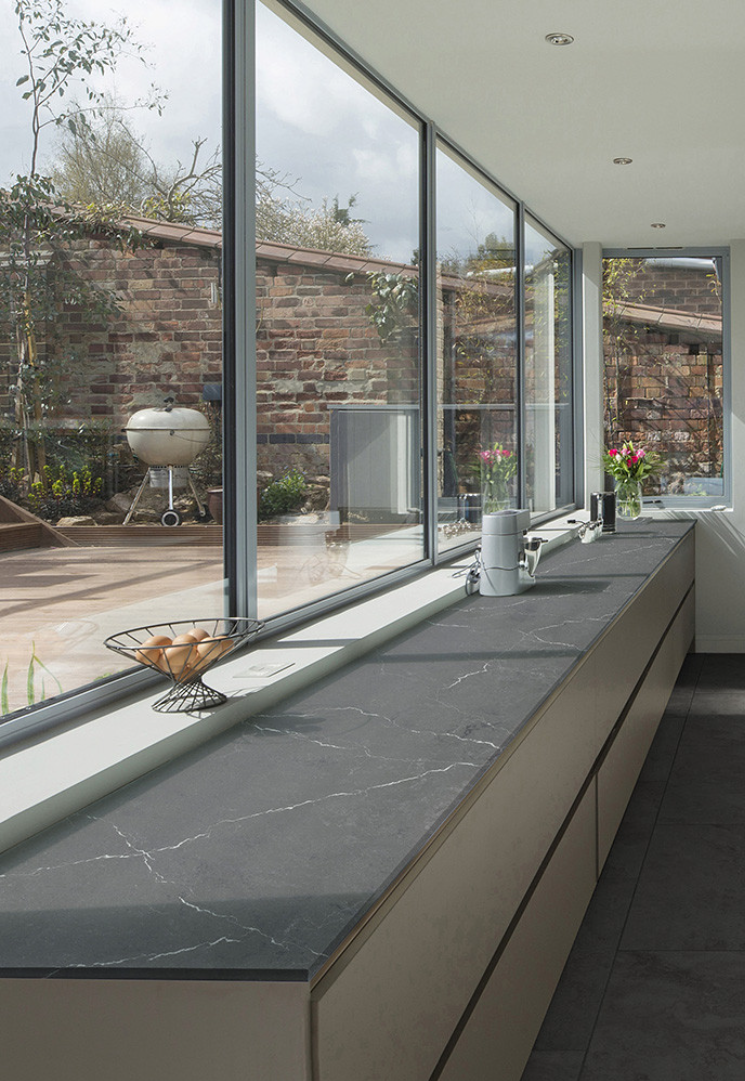 comptoir quartz Cemento (Leathered) 2cm - 3cm Z1920L