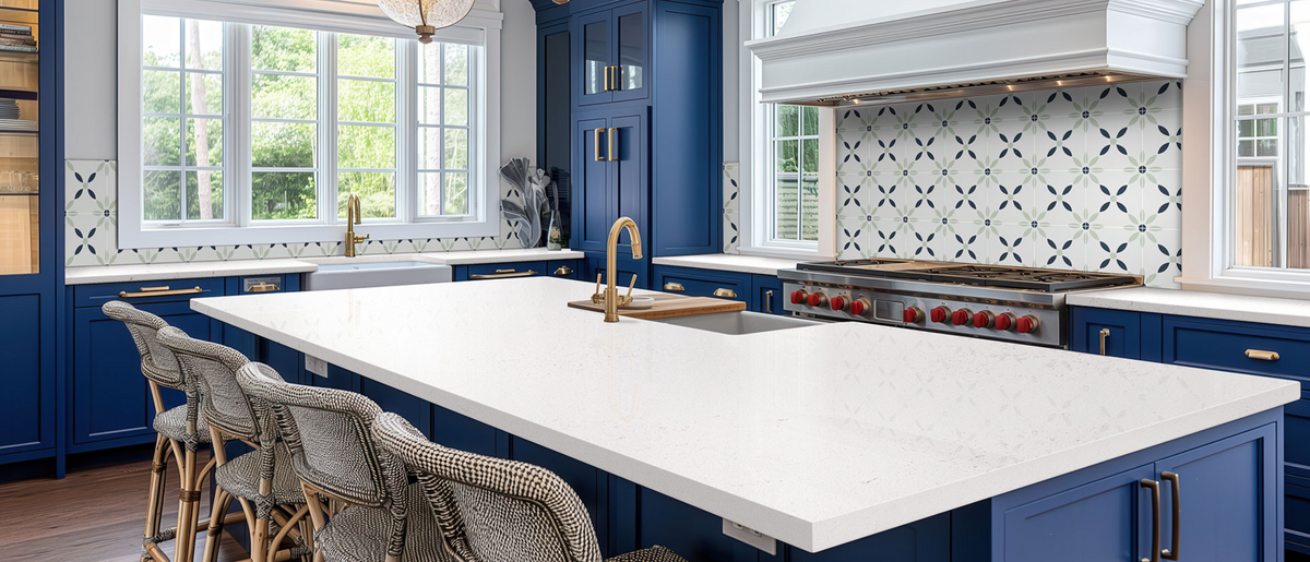 Comptoir en quartz 2 cm - 3 cm Carrara Marmi MSI