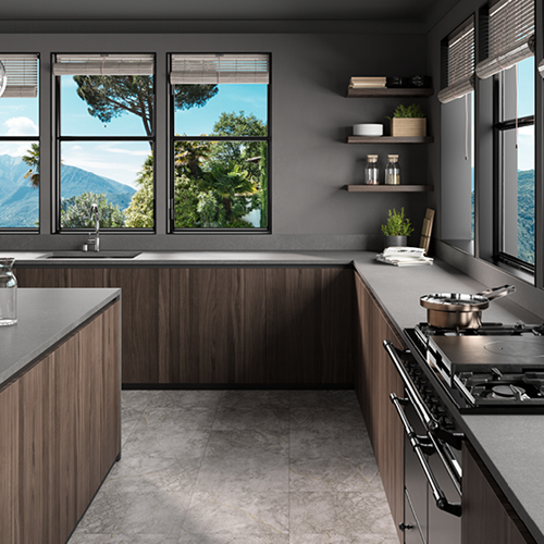 Comptoir Quartz 2cm - 3cm LXHA Sonoro Brossé 63x130 po