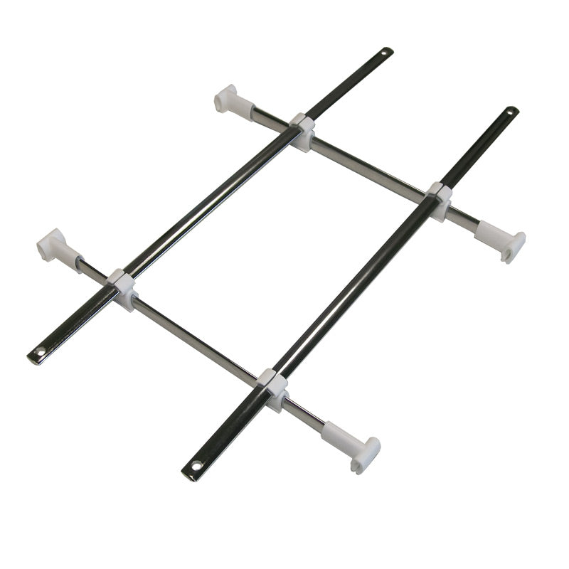 coulissant Large 18 pouces Galaxy blanc/chrome