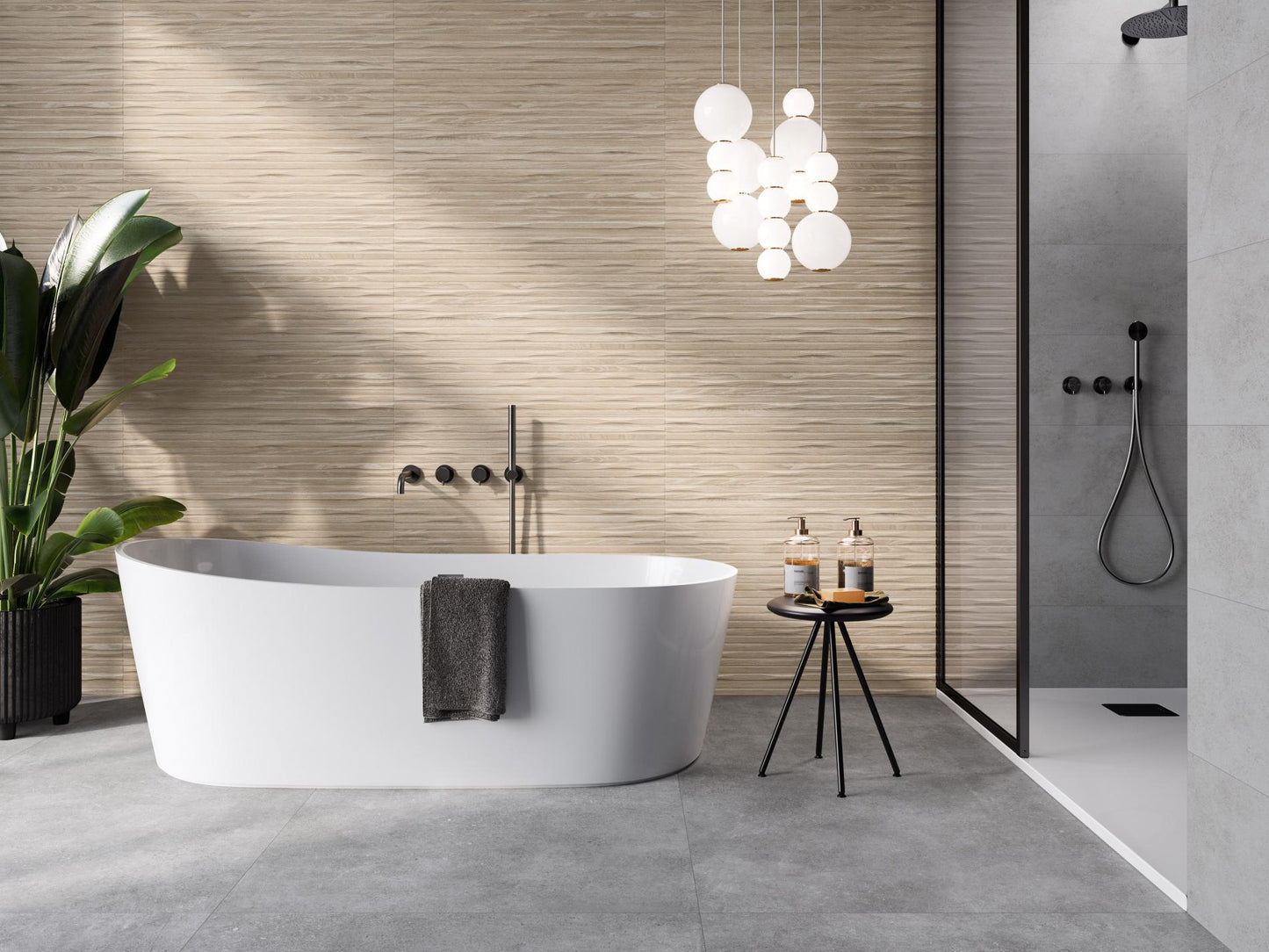 Porcelain Ceramic Tile - VITA Collection available in 3 sizes, 4 colors and 1 finish.