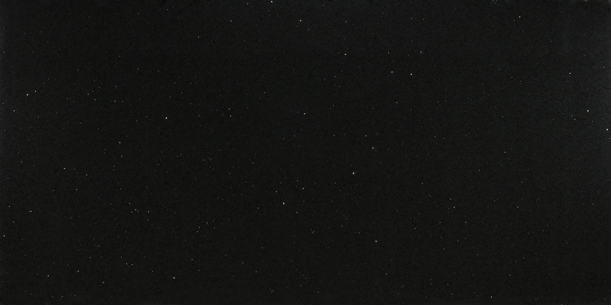 Countertop Quartz 2cm - 3cm TCE 2017 Crystal Black 63x126 in