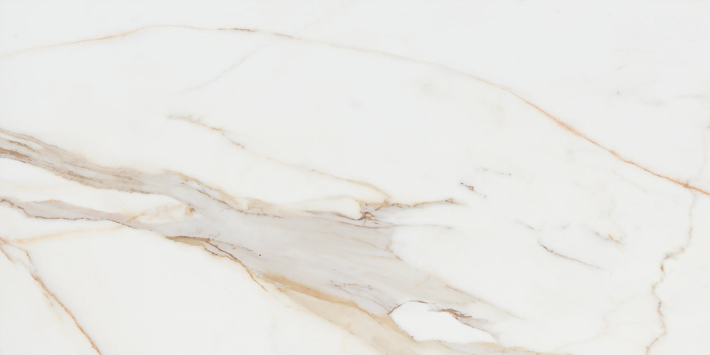 Porcelain Ceramic Tile - CALACATA Collection available in 3 sizes, 3 colors and 2 finishs.