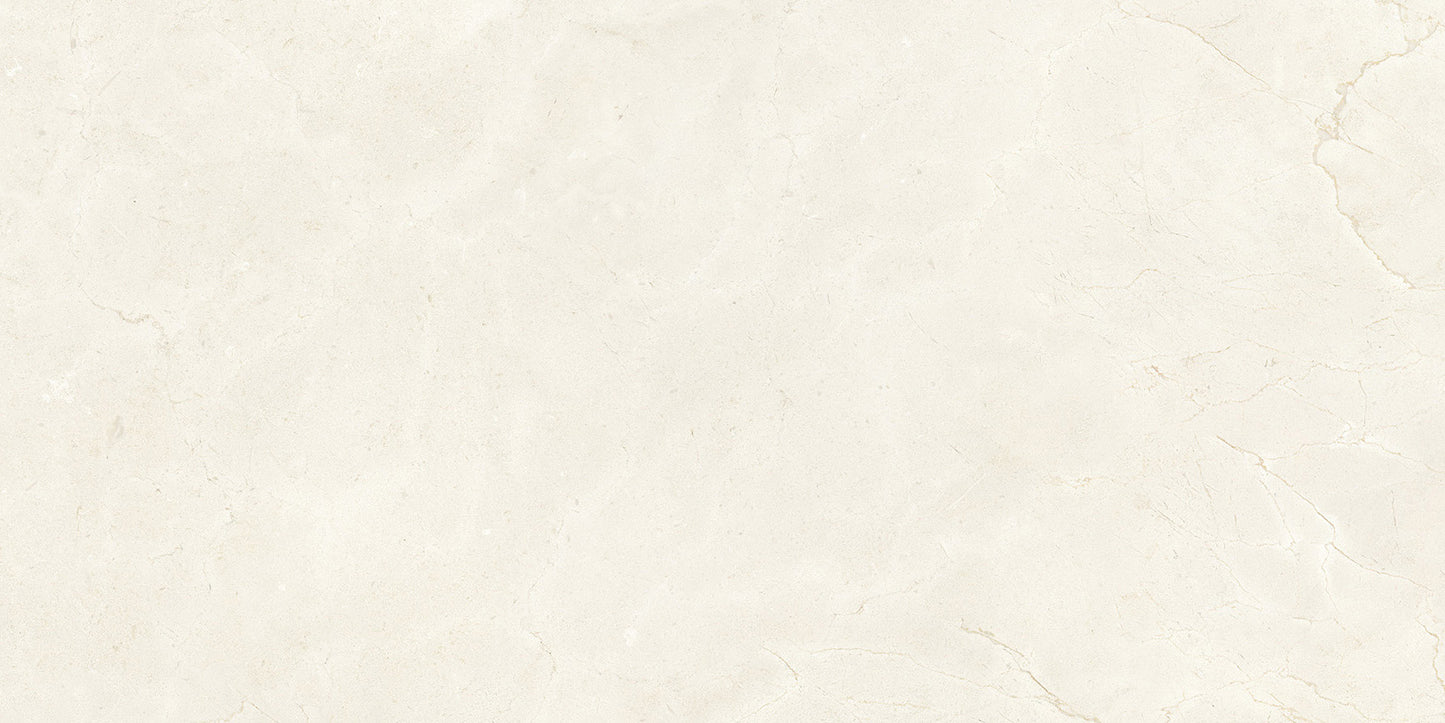 Porcelain Ceramic Tile - CREMA MARFIL Collection available in 2 sizes, 1 color and 1 finish.