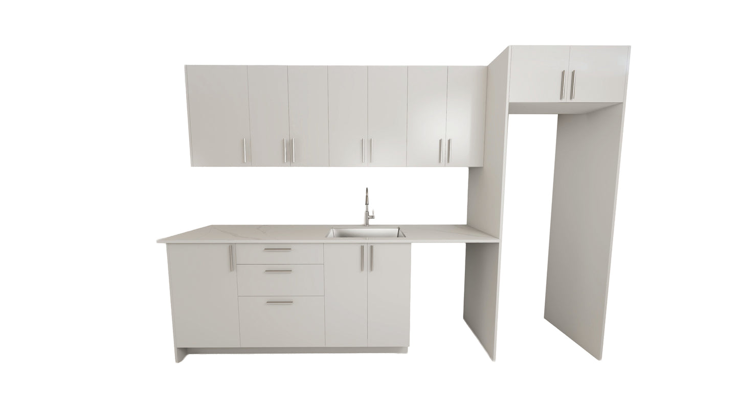 CUISINE ENCASTRÉE DE 10 Pieds - 5 Couleurs