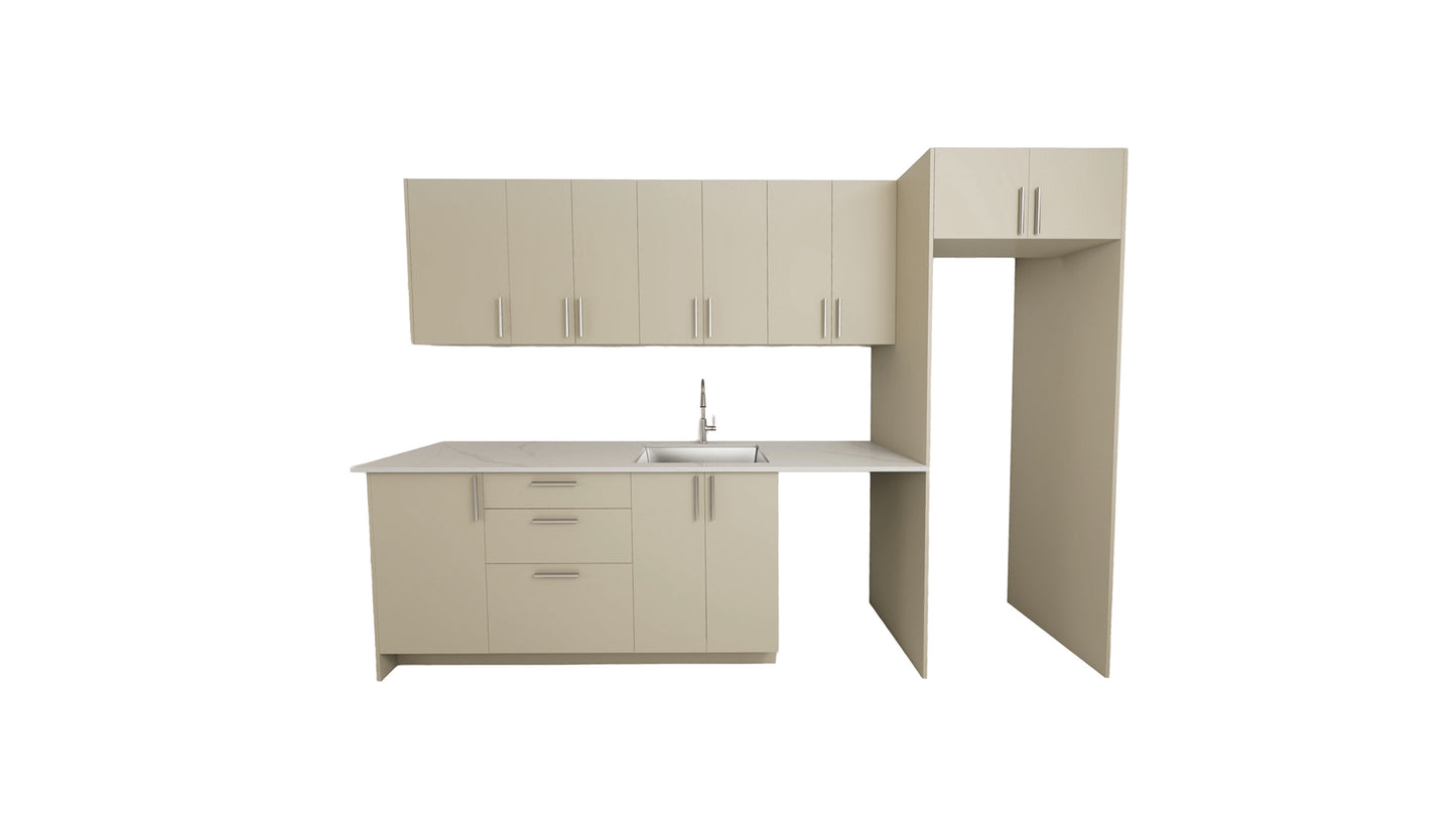 CUISINE ENCASTRÉE DE 10 Pieds - 5 Couleurs