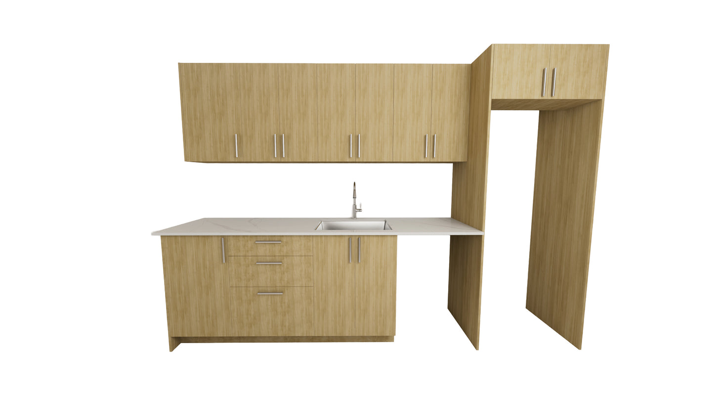 CUISINE ENCASTRÉE DE 10 Pieds - 5 Couleurs