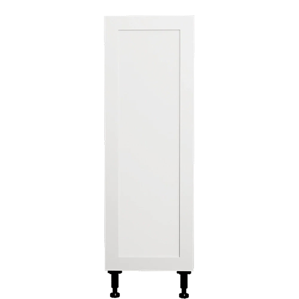 Shaker White Base Kitchen Cabinet 1 Door 12 L x 34 3/4 H x 24 in