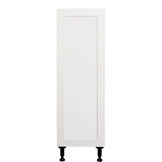 Armoire de cuisine blanche de style Shaker à 1 porte, 12 po de long x 34 3/4 po de haut x 24 po de large