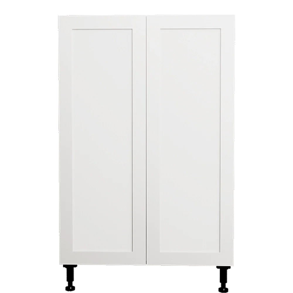 Shaker White Base Kitchen Cabinet 2 Doors 24 L x 34 3/4 H x 24 in