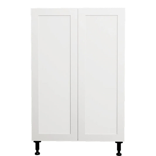 Armoire de cuisine blanche de style Shaker à 2 portes, 24 L x 34 3/4 H x 24 po