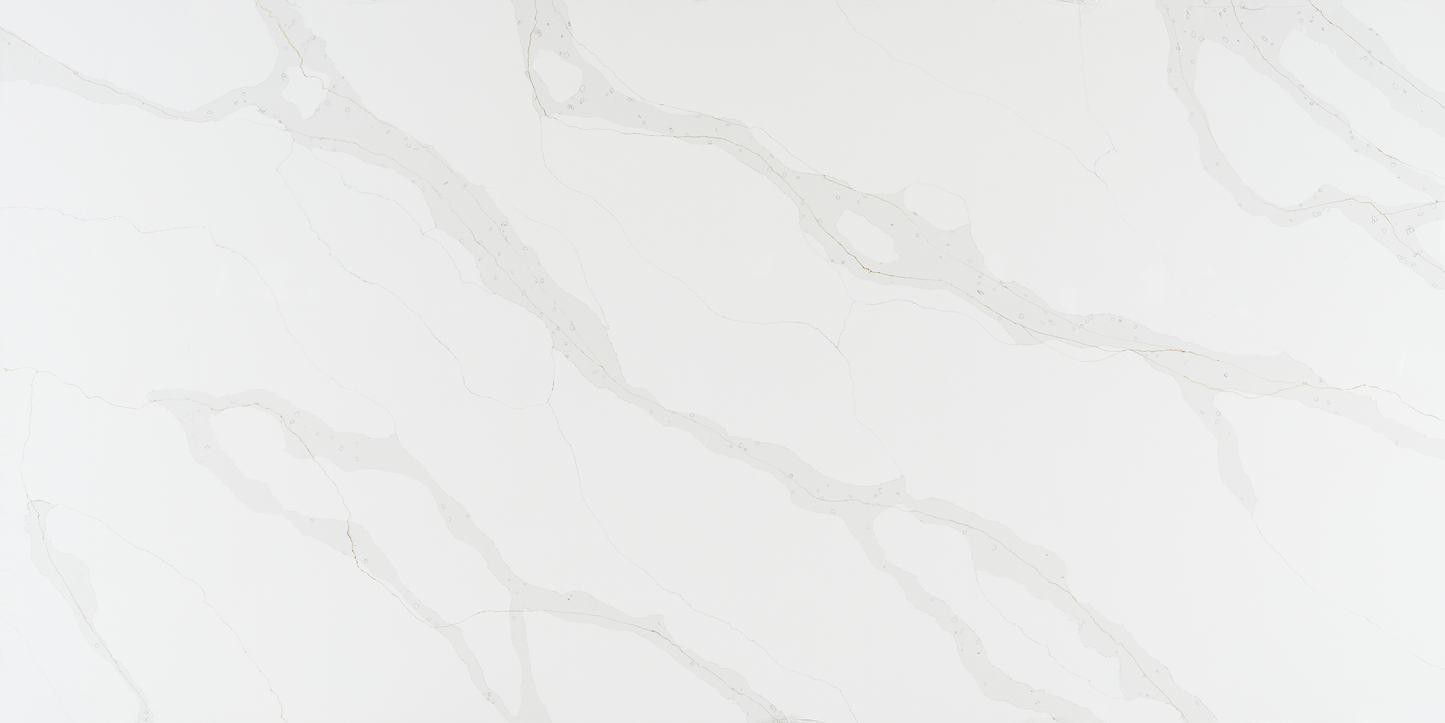 Comptoir en quartz 2 cm - 3cm TCE 2045 Calacatta Lux 63x126 po