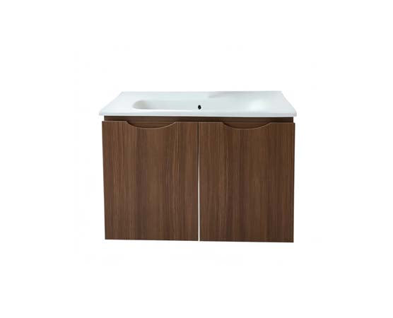 Vanity Suspended 24 in 2Doors with countertop 5 Colors