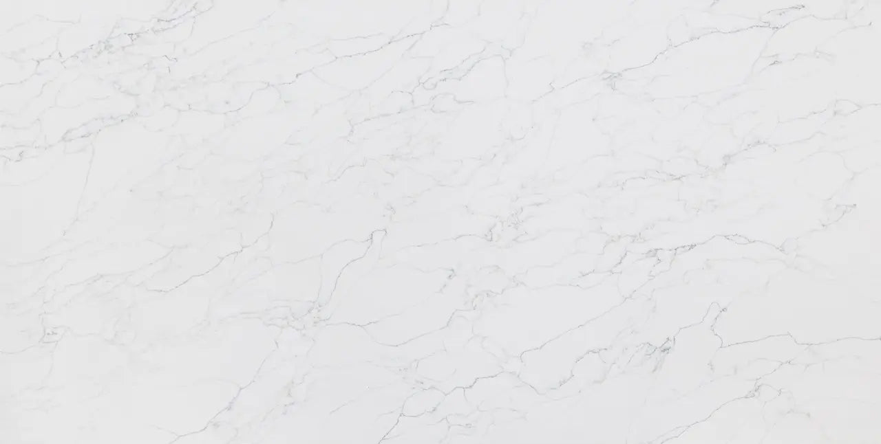 comptoir en quartz Prime Stone 2cm - 3cm Blanco Crystol 63,5 x 127 po
