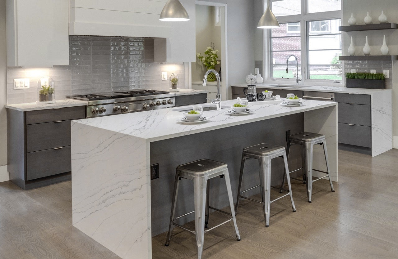 Countertop Quartz Prime Stone 2cm - 3cm Statuario Milane 63.5x127 in