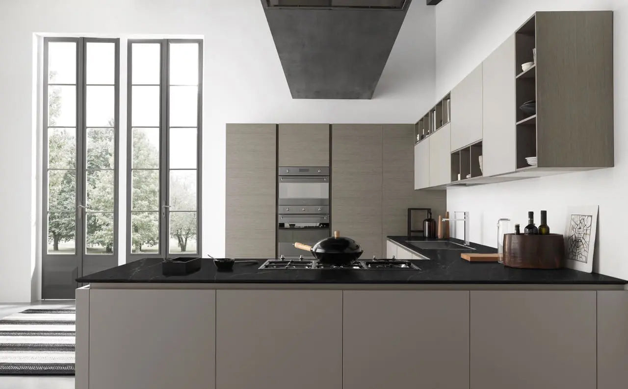 Countertop Quartz Prime Stone 2cm - 3cm Castillo Grey 63.5x127 in