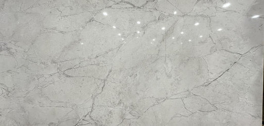 Countertop Quartz 2cm Mystic Pearl 3D Printed 126x63