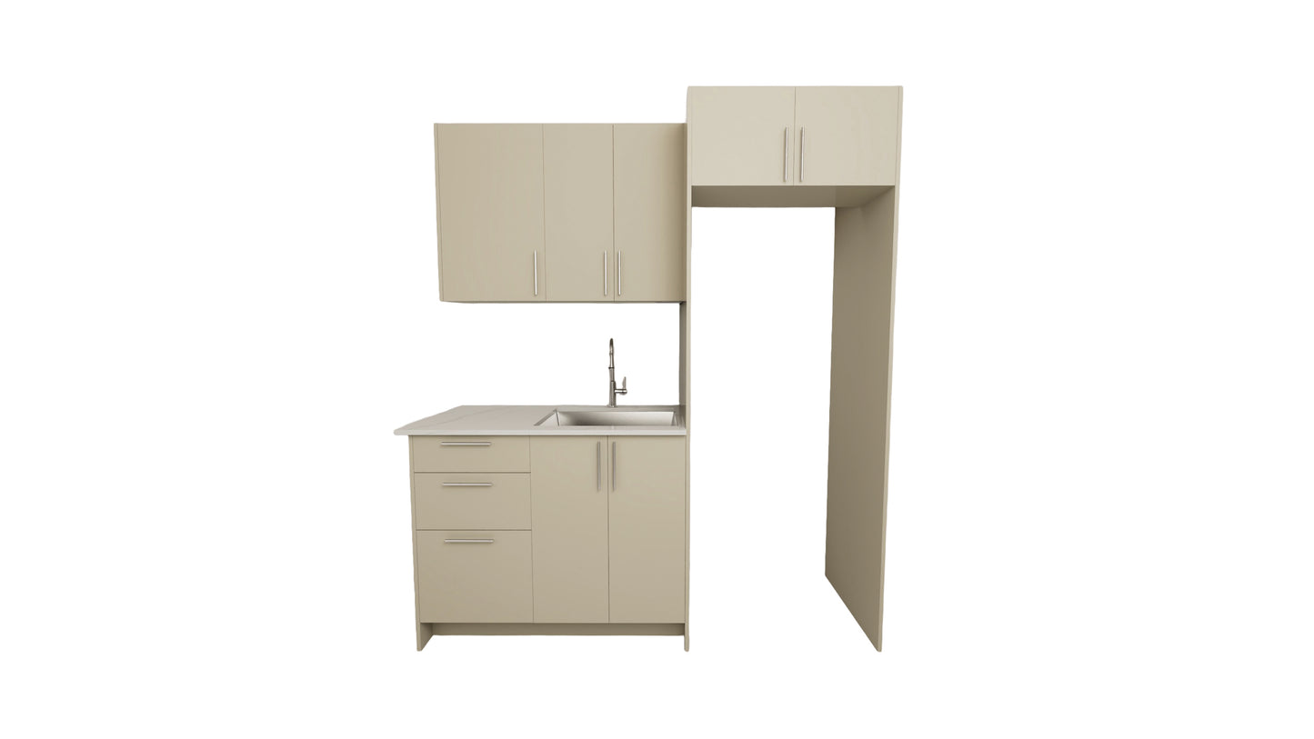 CUISINE ENCASTRÉE DE 6 Pieds - 5 Couleurs