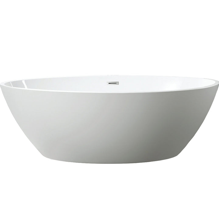 Boston Freestanding Bathtub  Size :68.5 x 39.7 x 23.2 in. (1740 x 1010 x 590 mm)
