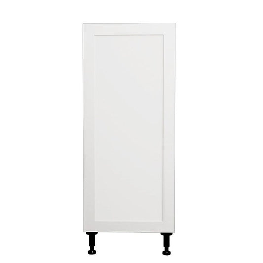 Armoire de cuisine blanche de style Shaker à 1 porte, 15 L x 34 3/4 H x 24 po