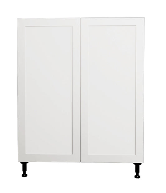 Armoire de cuisine blanche de style Shaker à 2 portes 33L x 34 3/4H x 24 po