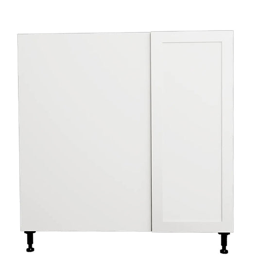 Armoire de cuisine d'angle à base blanche Shaker 1 porte 36 L x 34 3/4 H x 24 po