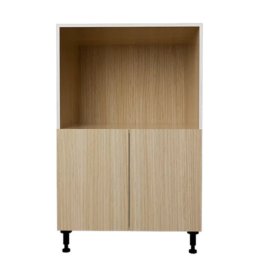 Natural Beauty Kitchen Base Cabinet Microwave 24 L x 34-3/4 H x 24 in
