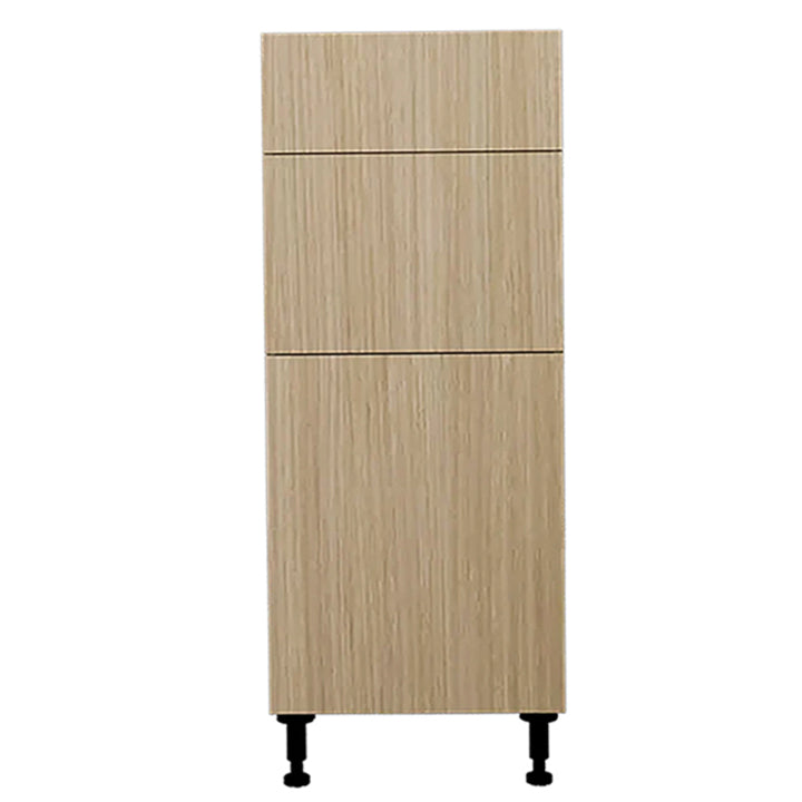Natural Beauty Kitchen Base Cabinet 3 Drawers Unit 15 L x 34-3/4 H x 24 in.