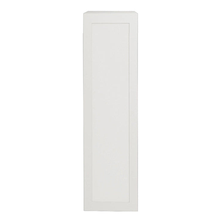 Armoire de cuisine supérieure blanche Shaker 1 porte 9 L x 30 H x 12 1/2 P po