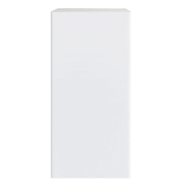 Armoire de cuisine blanche brillante à 1 porte supérieure 15 L x 36 H x 12 1/2 po