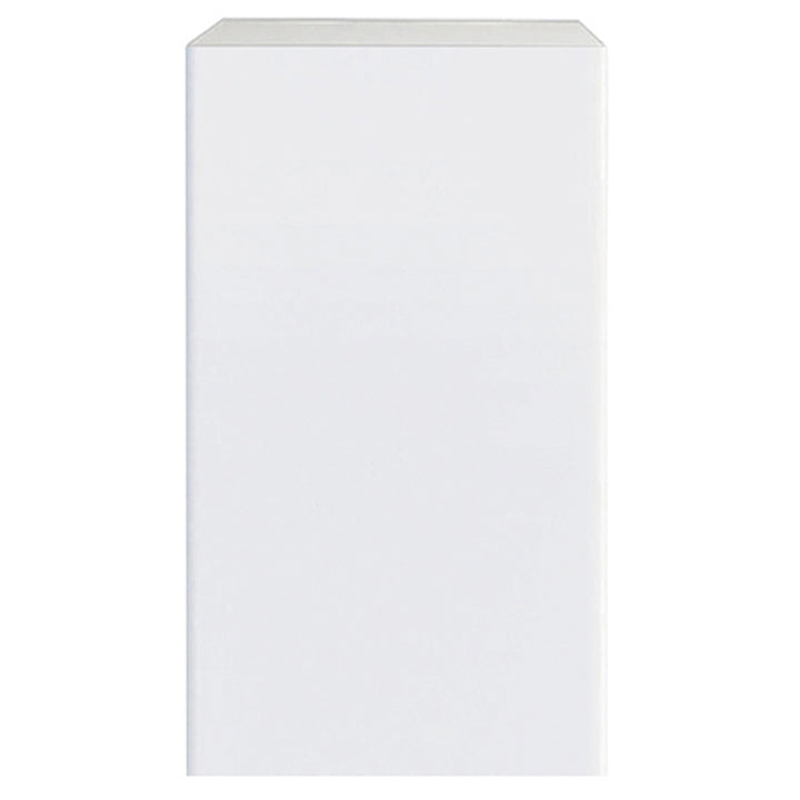 Armoire de cuisine blanche brillante à 1 porte supérieure 21 L x 36 H x 12 1/2 po