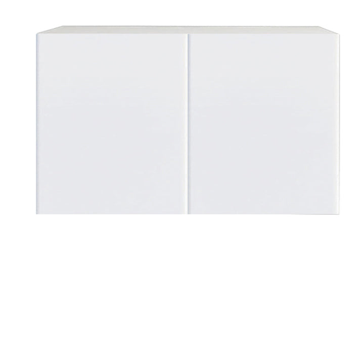 Meuble de cuisine blanc brillant, unité supérieure à 2 portes, 24 L x 21 H x 12 1/2  po