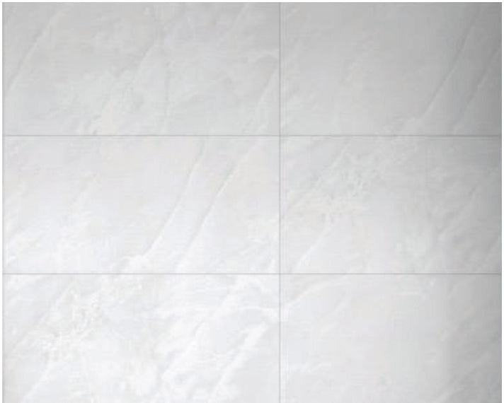 Porcelain Tile AZURA BLANC Collection 3 Sizes 1 Color 2 Finishs