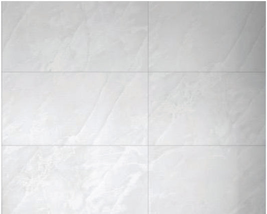 Porcelain Tile AZURA BLANC Collection 3 Sizes 1 Color 2 Finishs