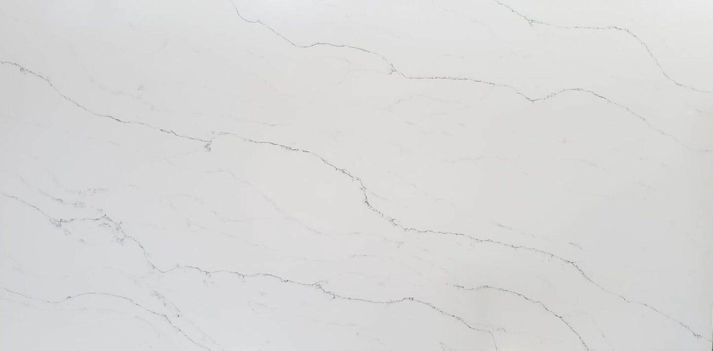 comptoir quartz Alpine White 2cm - 3cm Z2302