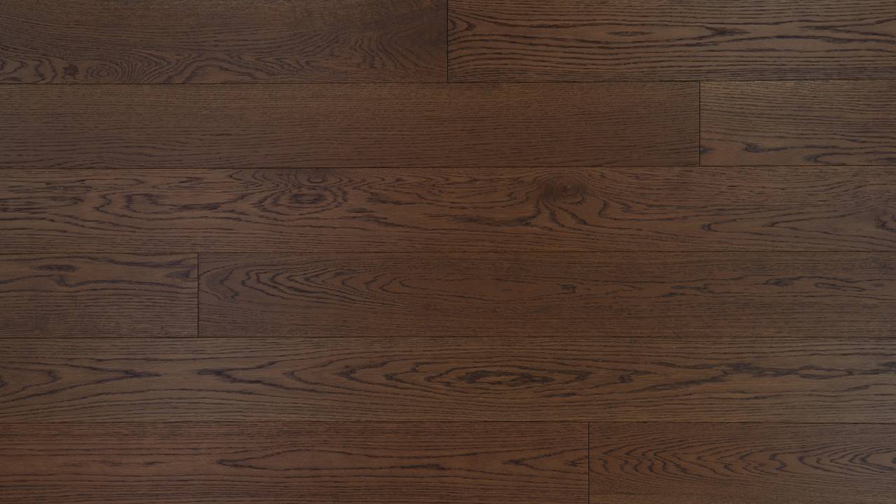 Plancher en bois d'ingénierie Chêne blanc américain Collection 6  Camel